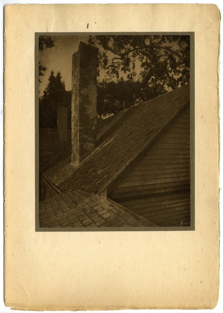 Alvin Langdon Coburn, “Gables” April 1904, Original Camera Work VI Photogravure