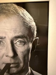 PHILIPPE HALSMAN “Dr. J. Robert Oppenheimer” 1958 Signature Portrait Print Rare