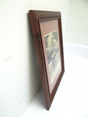 Original Eve 1934 Black & White Lady Flapper Photograph Photo Framed Portrait