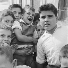 Baryte Print Photo Spain Child 1960 Format 40x40cm