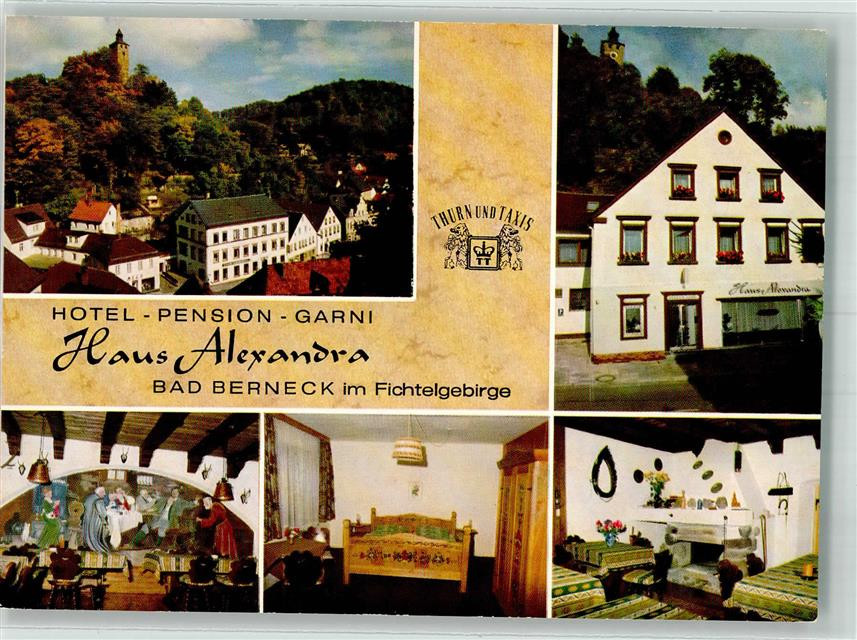 39929838 – 8582 Bad Berneck Hotel Pension Garni Alexandra Bayreuth LKR