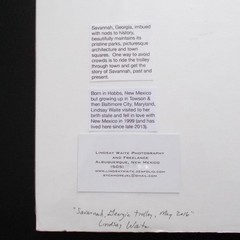 Lindsay Waite Savannah Georgia Trolley Art Photograph 2016 Print 12 x 18