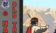 National Old Trails Road – 1920s Automobile Club of Southern California Poster