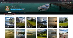 Exclusive High Quality Authors Premium Photo Book with Earth Nature Landscapes