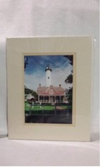 St Simons Island Fine Art Lighthouse Photography 5”x7” Matted John A Kuhn GA