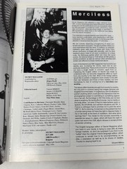 Secret Magazine No. 6 Fetish Art and Fashion Latex Leather May 1994