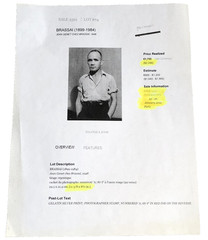 1955 1968 Brassai Jean Genet Portrait 8×10 Photo VTG Photogravure Art Authentic