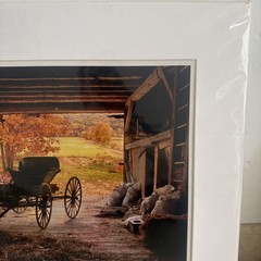 Vintage Bill Coleman Signed Numbered Matted No 576 27/400 Amos’ Barn Photograph