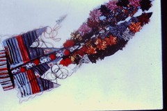 Vintage Art History 35mm Glass Slide Rodney Ripps SPACE MAN 1981