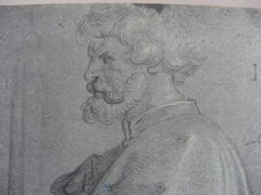 1890s ALBRECHT DURER -APOSTLE- Carbon Print/Photogravure BRAUN CLEMENS & CIE