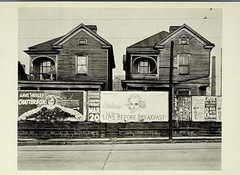 Walker Evans Art Print Card Billboards & Frame Houses Atlanta GA 4”x6” Fotofolio