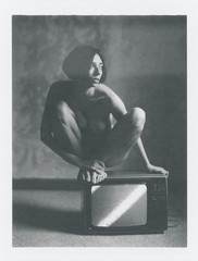 Original ART Nude 4×5″ Polaroid Picture by Mr. Merzi #531 Iryna Lozovaya