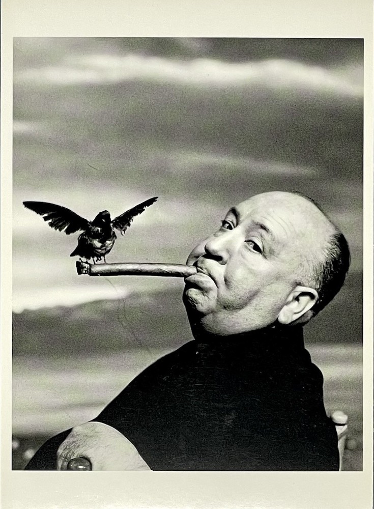 Alfred Hitchcock Art Print Card Photo By Philippe Halsman Fotofolio 4”x6” Psycho