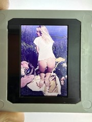 Vintage 35mm Colour Slide Portrait Woman Original Slide Photograph