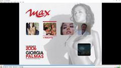 GEORGIA PALMAS MAX MAGAZINE DVD 2006 PINUP CALENDAR PHOTO MODEL GLAMOUR GIRL ART