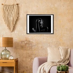 Think, B&W art photograph