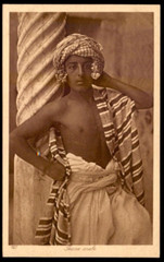 North Africa ethnic Arab nude male original vintage 1910s LEHNERT & LANDROCK