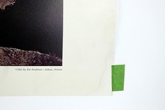 BOB BRADSHAW Color Lithograph Printers Proof 31 x 23 Inches Spider Rock RARE!