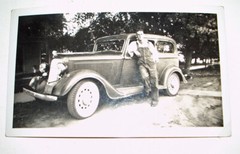 Vintage 1938 Photo of 1934 Standard Six Plymouth