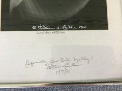 William Conklin Tonna Galea Seashell & X-Ray Photo Framed & Signed Lot 2