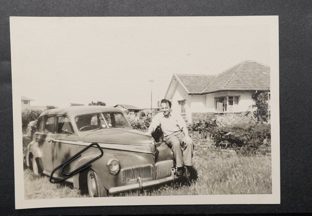 Photo Cape Town South Africa Studebaker Car License Plate 1951 Man Plate Vehicle Car