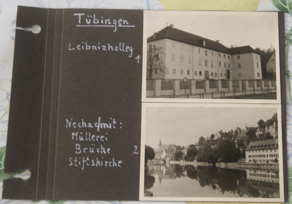 Photos 1934 Tübingen Leibnitzhalle Neckar mill bridge collegiate church castle BD