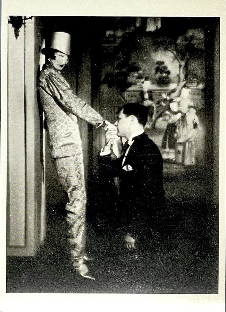 Tristan Tzara & Nancy Cunard Art Print Card Photo By Man Ray Fotofolio 4”x6”