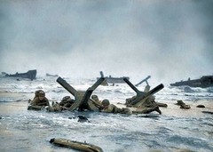 D-Day June 6th 1944 Lot of 2 Different 4×6 Re-Print #0000