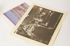 D0805~ TED JONES – HOLOCAUST MUSEUM PROOF & Negative WWII Windowsill Dinner