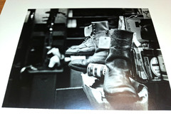 B&W Photography Signed Gelatin Silver Darkroom Print 1978 Shoe Repair COA 8″x10″