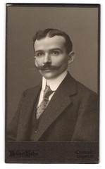 Photography Brothers Hahn, Chemnitz, Königstr. 21, Portrait Elegant Young Man