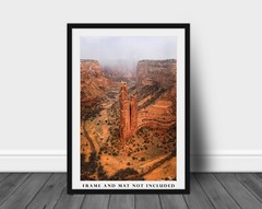 Western Landscape Photography Print – Spider Rock in Canyon de Chelly Arizona