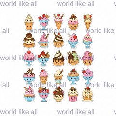 369x Cute Kids Stickers Bundle for kids | School & Copybook Digital Art 4K