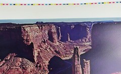 BOB BRADSHAW Color Lithograph Printers Proof 31 x 23 Inches Spider Rock RARE!