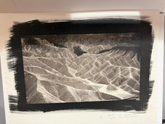 Dick Arentz, From Zabriskie Point, Death Valley, Palladium / Platinum Print