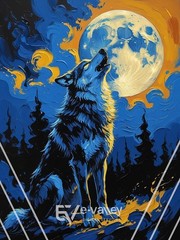Wolf Animal Artwork Digital Product HD Image Picture Photo Wallpaper for Print