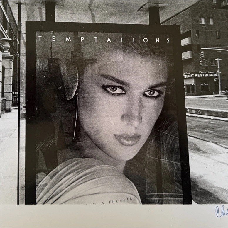 Photo Signed By photographer Cherie Hiser 1980 New York 20×15 Brooke Shields?
