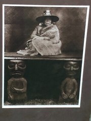 JEAN DULAC EDWARD CURTIS 1970s Nakoaktok Chiefs Daughter SIGNED PHOTOGRAPH PRINT