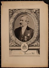 Hermann von Thile Portrait Photography Diplomat German Empire Autograph