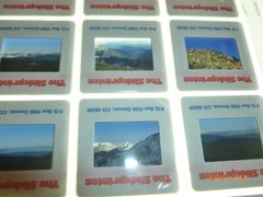 200pc Family & Professional 1990s Photo Slides Mountains Colorado Fireworks