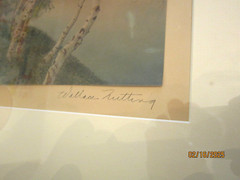 Antique Wallace Nutting Tinted Photo Print “GRACE” w/Ink Signature and Title