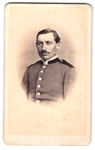 Photograph by Friedrich Frohse, Salzwedel, non-commissioned officer in uniform