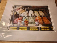 Jim & Caren Fine Art Photography Framed 11×14″ Assorted Ice Cream Photo Signed
