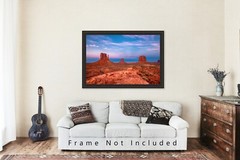 Southwest Photography Print – Picture of Monument Valley in Arizona Utah