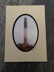 Set of 6 North Carolina Lighthouse Photos signed by Barry Gamow photographer Art