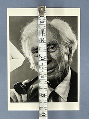 Bertrand Russel Art Print Card Photo By Philippe Halsman Fotofolio 4”x6”