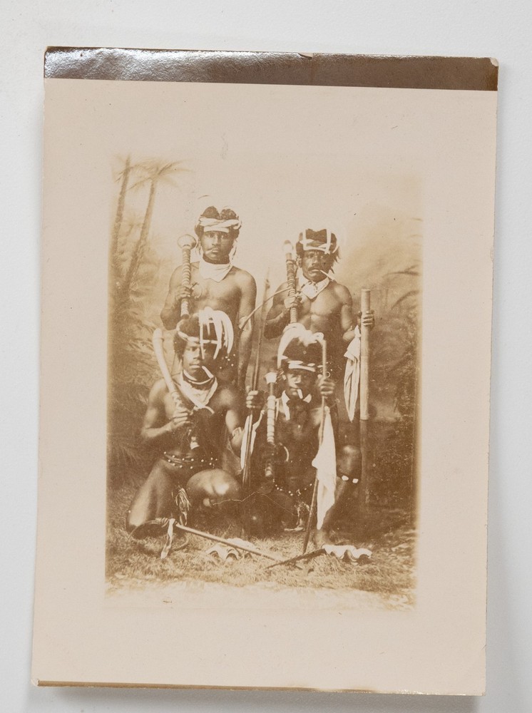 Citrate Drawing Nouvelle Caledonia Kanak SNAP SHOT 1900