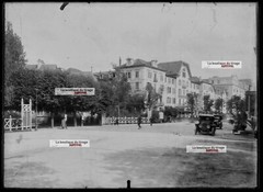 Antique Glass Plate Photo Negative Black and White 13×18 cm Vittel France