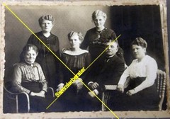 Lot of 12 Hard Photos Portraits etc circa 1880 to 1910 (18064)