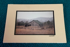 Lot of 8 : BARRY GAMOW signed 5″ x 7″ matted PHOTOS @ Rural BARNS & MILL HOUSES